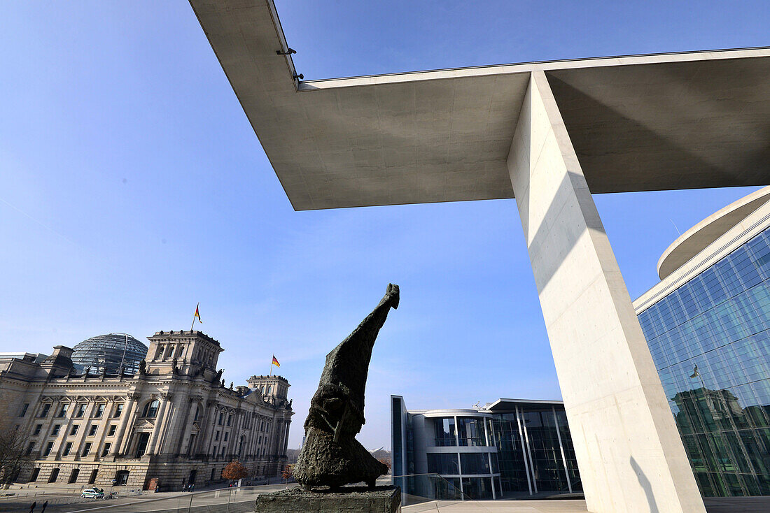 Lüders-Haus, Regierungsviertel an der Spree, Berlin, Deutschland