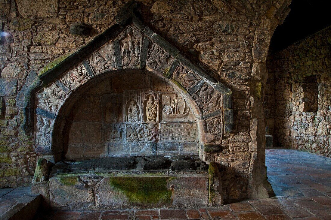 St. Clements Church Tur Chliamain. Rodel Roghadal. South Harris Island. Outer Hebrides. Scotland, UK.