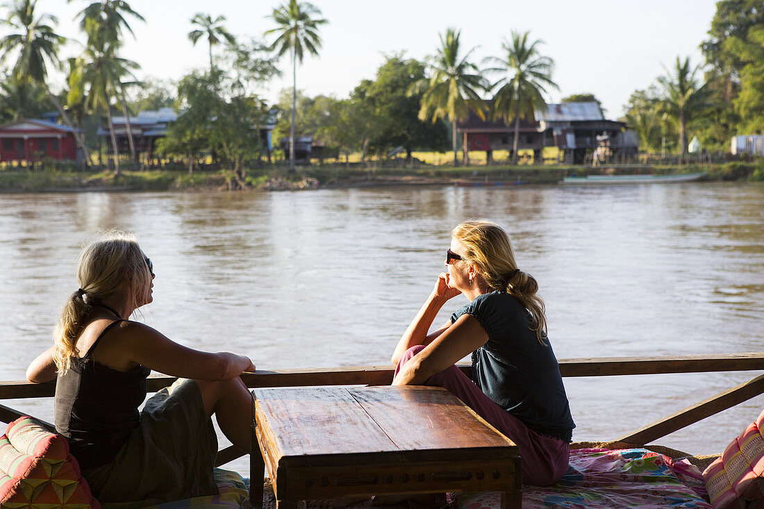 Don Khon Insel im Mekong-Fluss, 4000 Inseln in Südlaos.