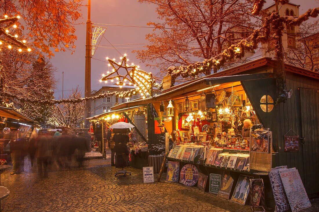 Austria. Salzburg. Christmas Market.