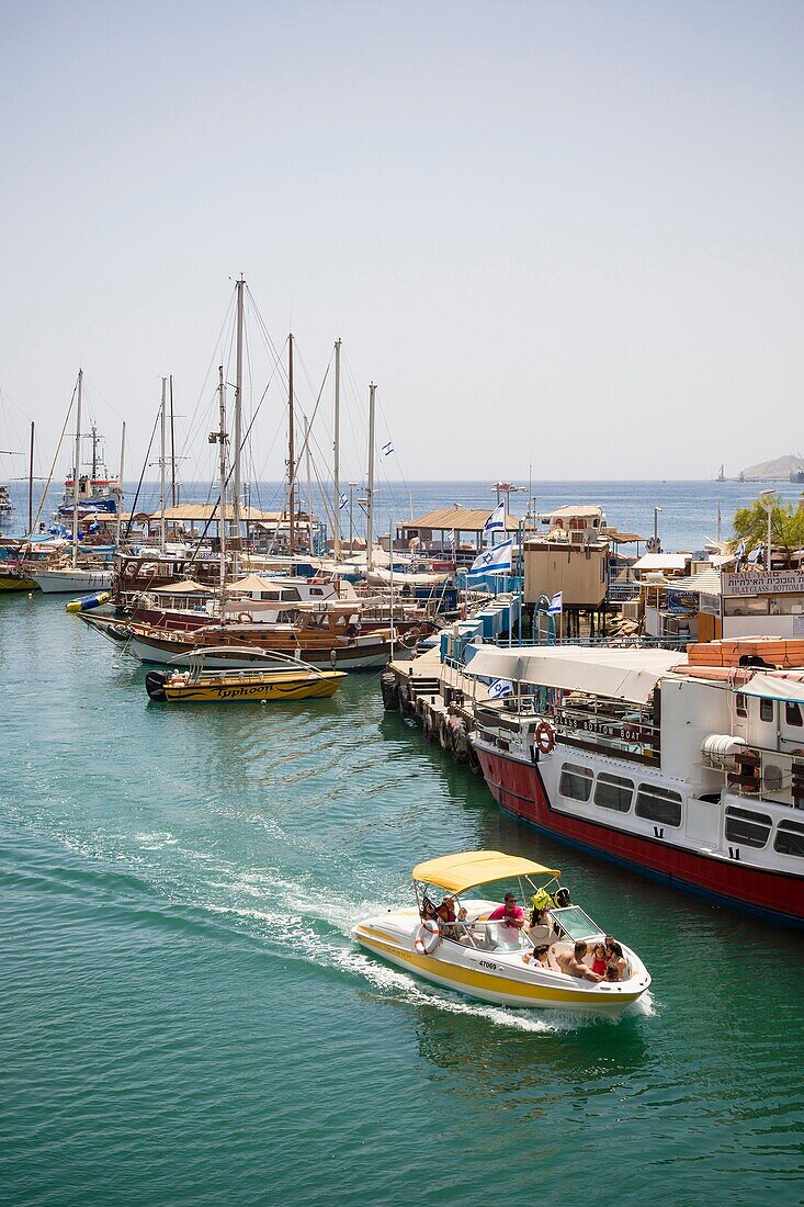 Boat Marina, Eilat, Israel.