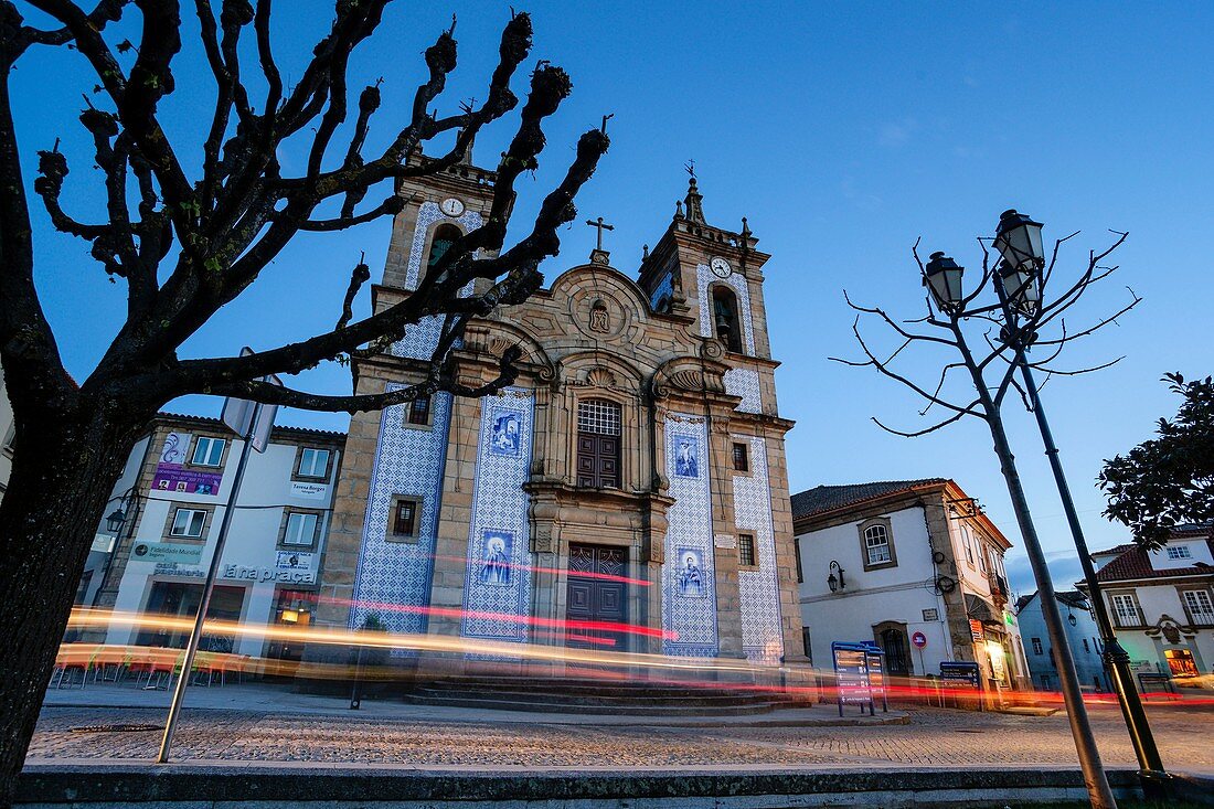 Kirche St. Peter, Hauptkirche von Gouveia, XVII Jahrhundert, Gouveia, Serra Da Estrela, Beira Alta, Portugal, Europa