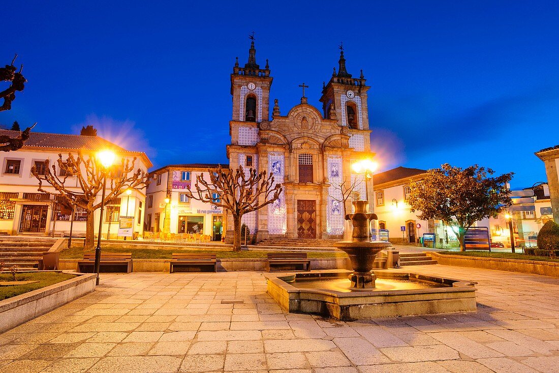 Kirche St. Peter, Hauptkirche von Gouveia, XVII. Jahrhundert, Gouveia, Serra Da Estrela, Beira Alta, Portugal, Europa