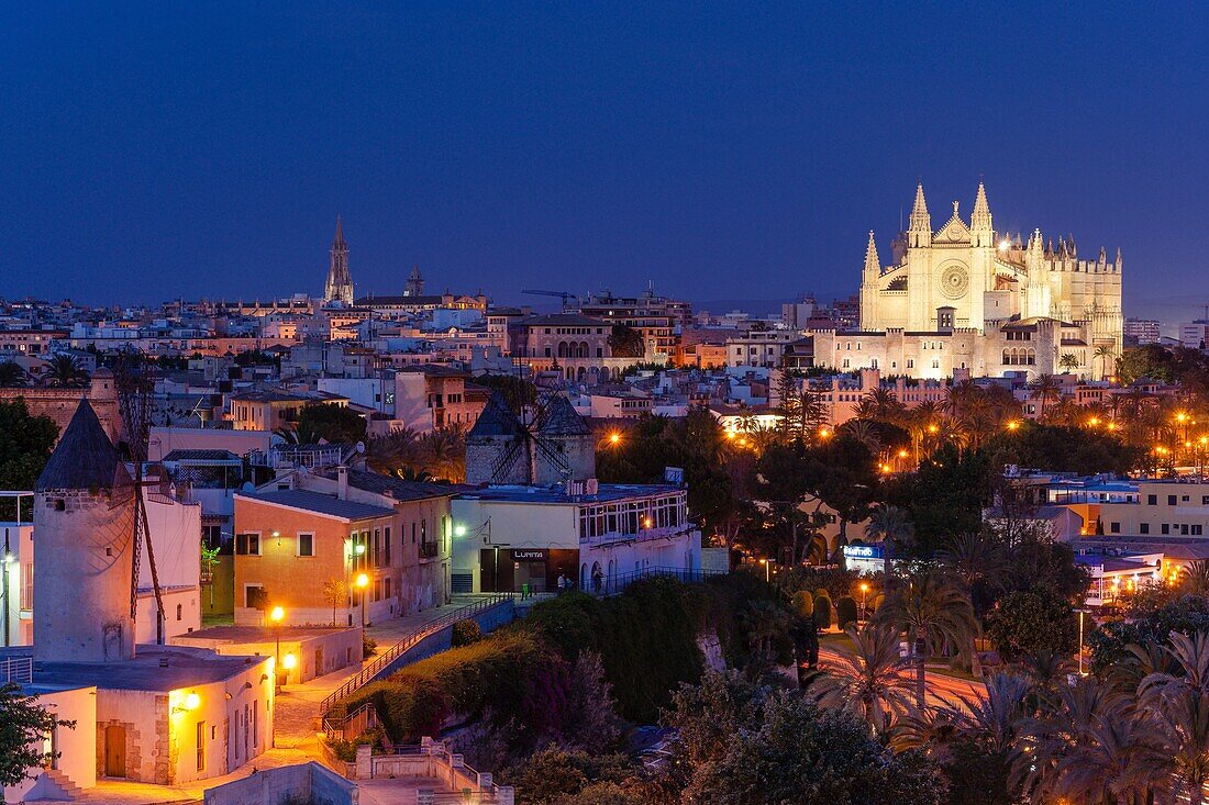 Jonquet Mills, Moli Den Garleta, Palma, Mallorca, Balearic Islands, Spain, europe.