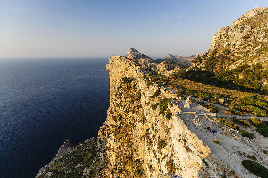 Mirador de Sa Creueta, Spitze The Nao, Halbinsel Formentor, Pollensa, Naturpark der Sierra de Tramuntana, Mallorca, Balearen, Spanien