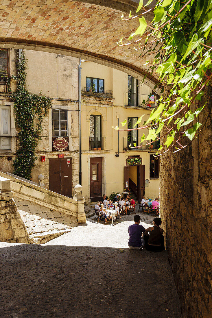 Call (Jüdisches Viertel), Girona, Katalonien, Spanien