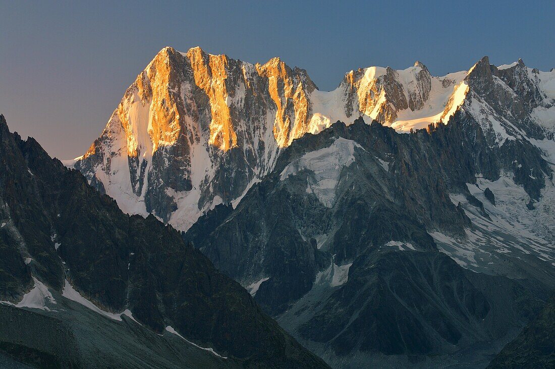 Aiguilles de Chamonix. French Alps.