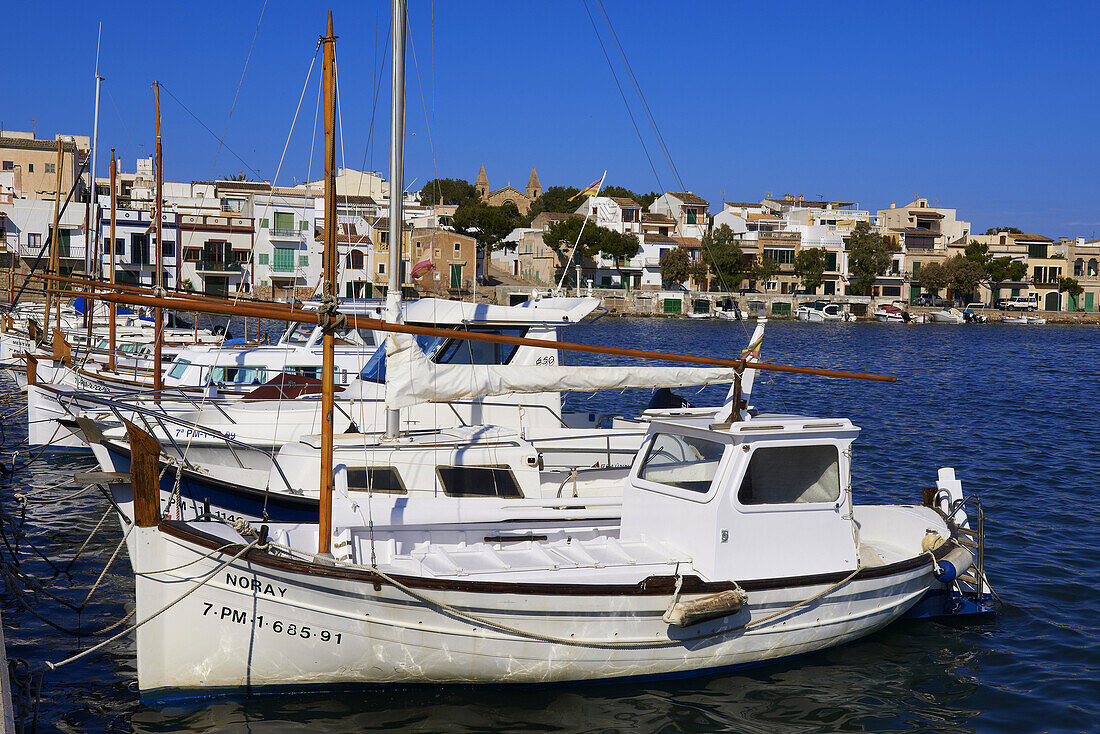 Mallorca, Porto Colom, Felanitx, Palma, Majorca, Balearic Islands, Spain, europe.