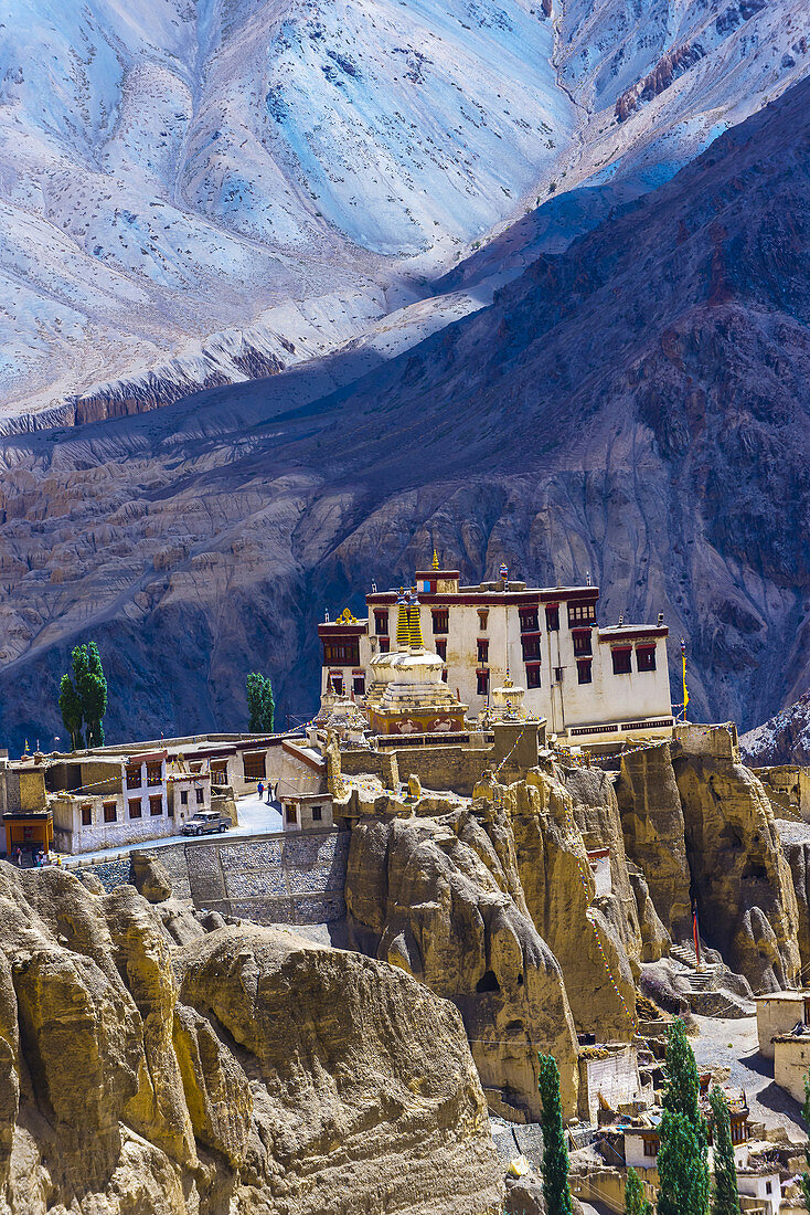 'Lamayuru Monastery, Ladakh; Jammu and Kashmir State, India.'