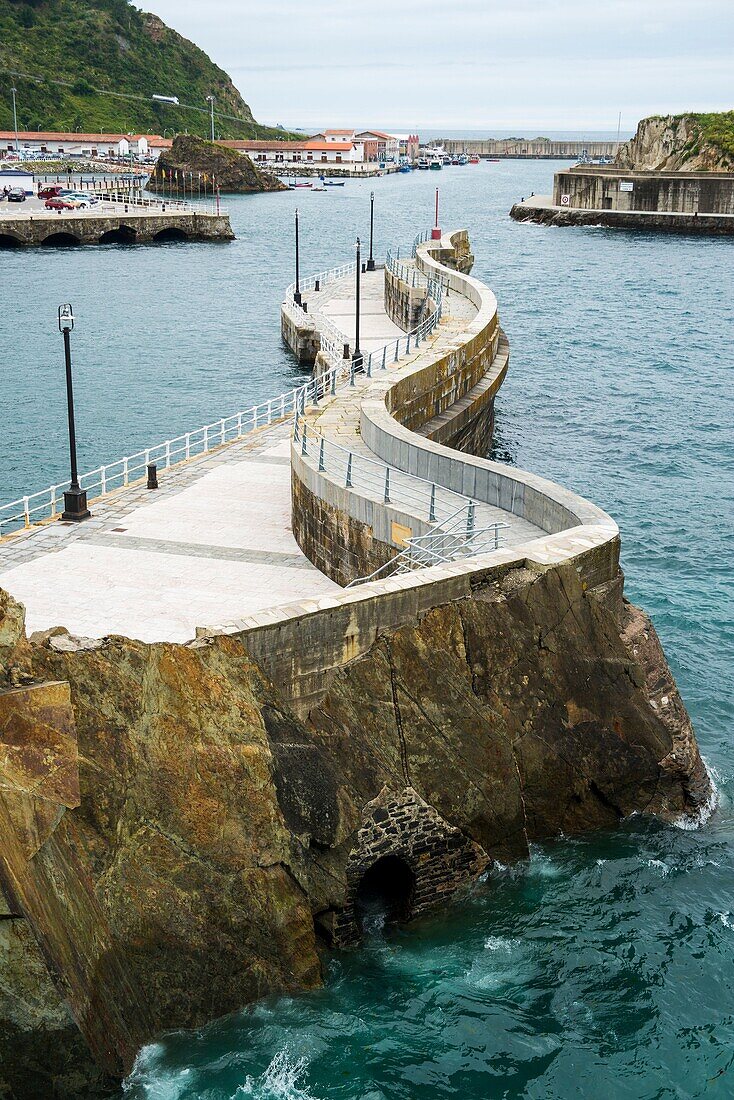 Port of Cudillero. Asturias. Spain. Europe.