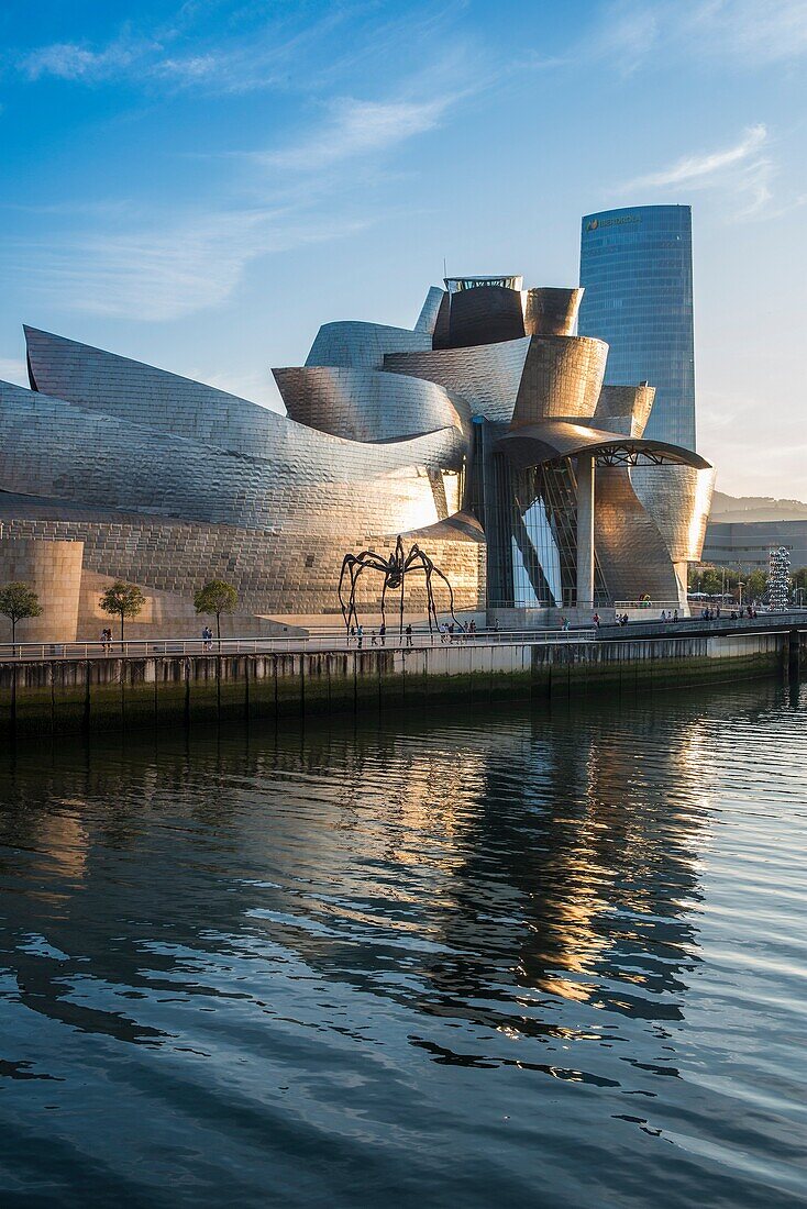 Guggenheim Museum. Bilbao. Vizcaya. Spain. Europe.