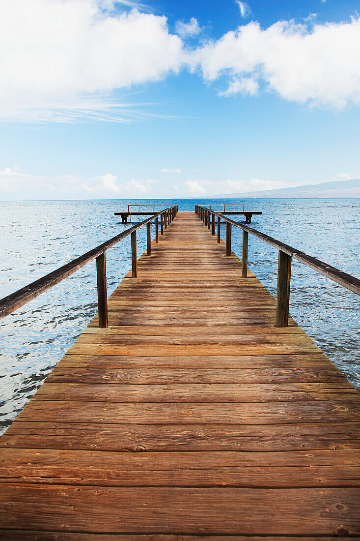 'Club Lanai dock; Lanai, Hawaii, United States of America'