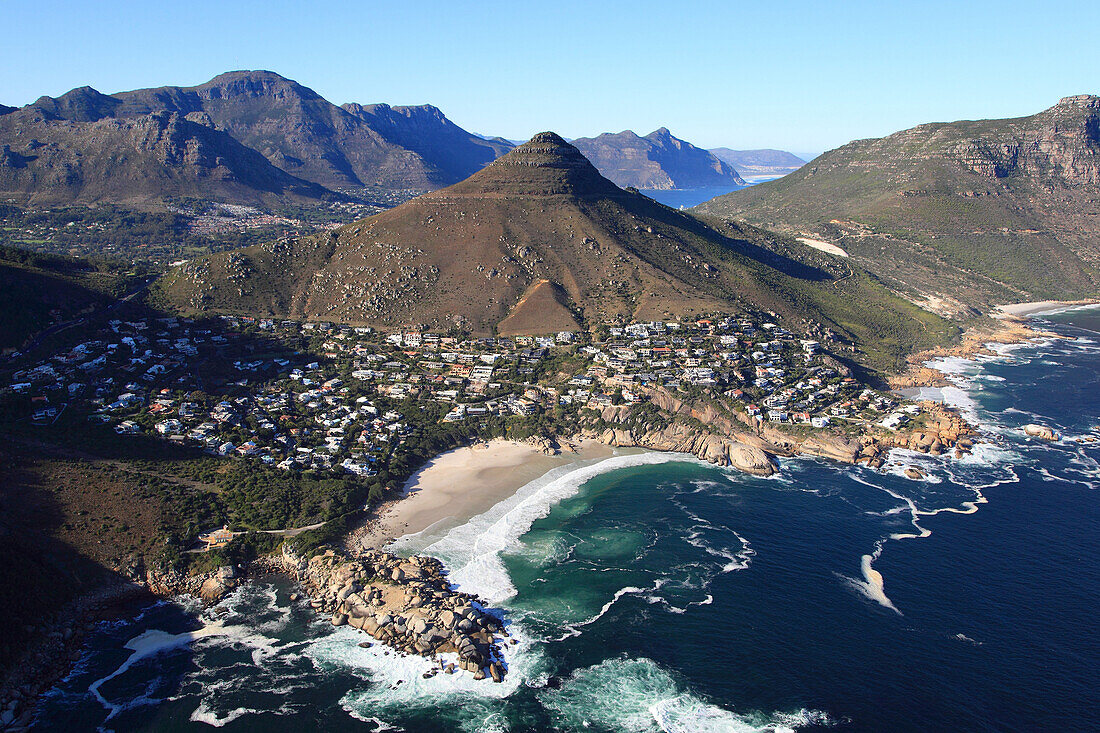 South Africa. Aerial view. Cape Town. Llandudno.