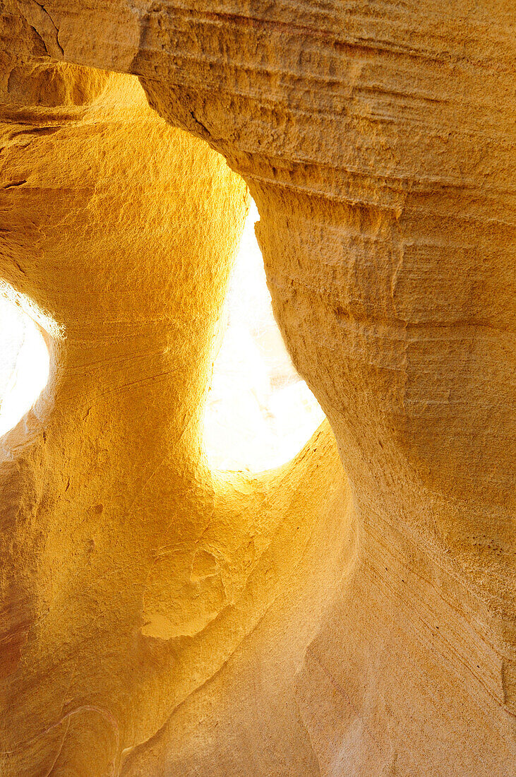 ERODED SANDSTONE, VALLEY OF FIRE STATE PARK, NEVADA, USA