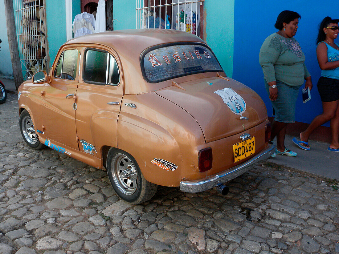 1958 Austin car, Havana, Cuba, Caribbean