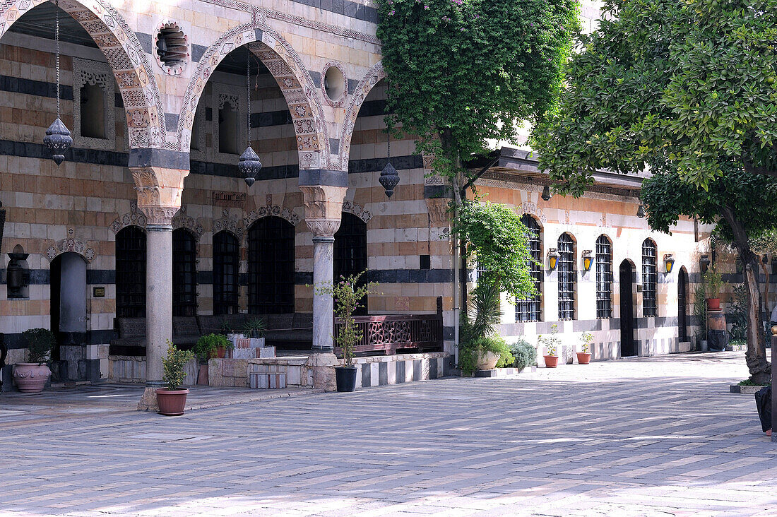 Syria, Damascus, October 2010. Azm Palace, built in 1749. It is today a Museum of Arts and Popular Traditions