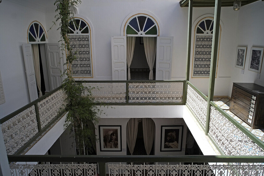 Morocco, Marrakech, the House of Photography.