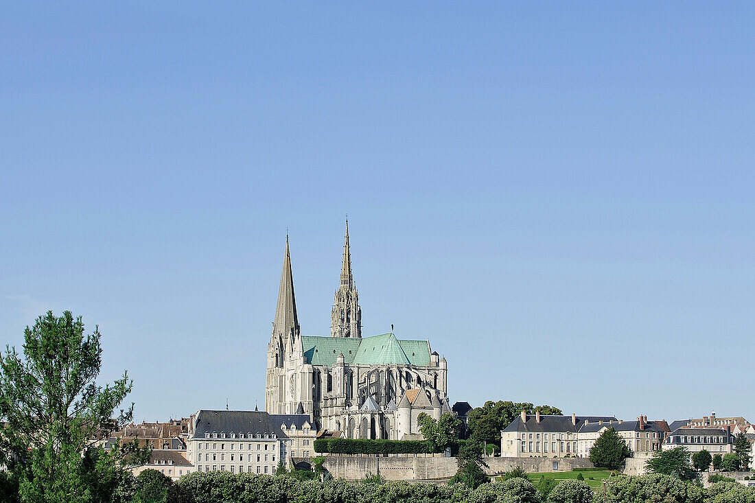France, Eure-et-Loir, 28, Chartres, The Cathedral (UNESCO world heritage)