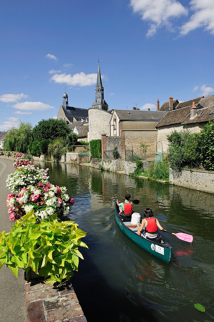 'La France, Eure et Loir, 28, City of ''Bonneval'' (''Small Venice of Beauce'')'
