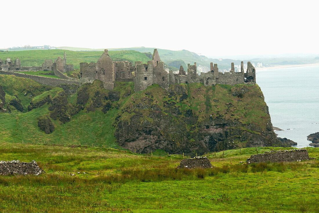 'Dunluce Castle; County Antrim, Ireland'