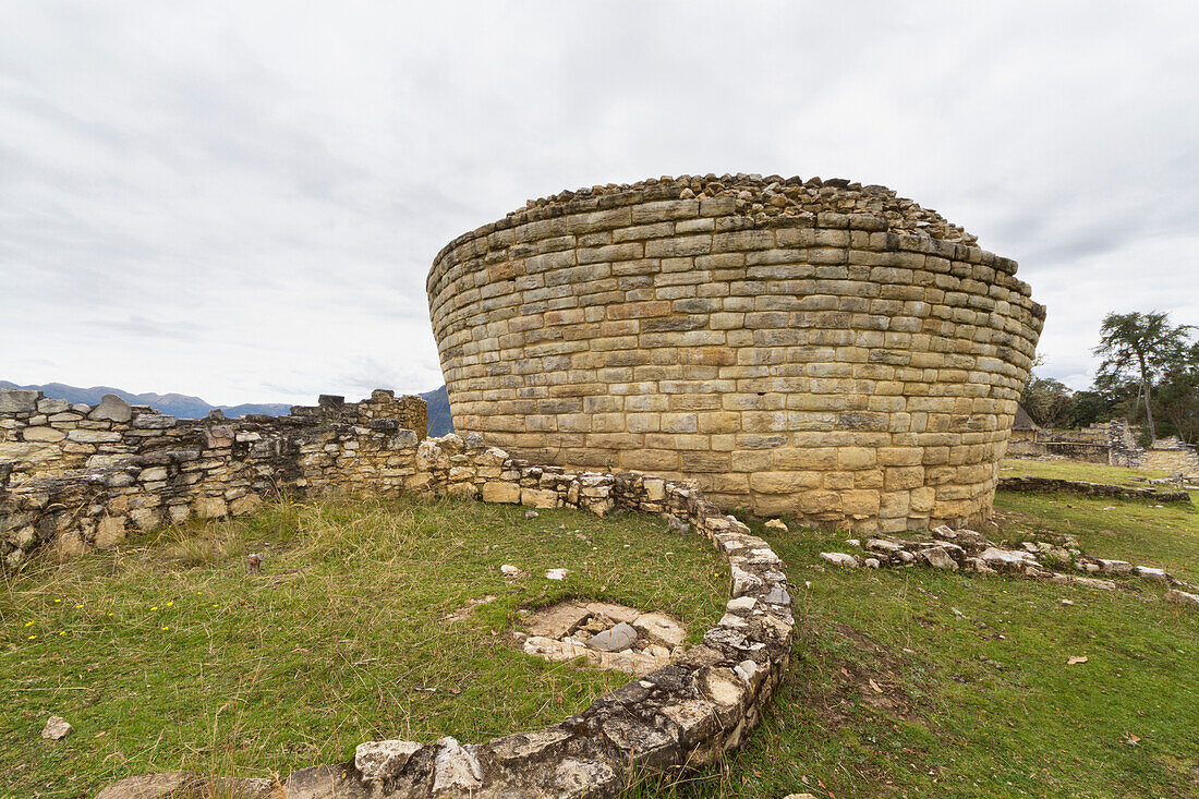 Main Temple at Kuelap Fortress, Kuelap, Amazonas, Peru