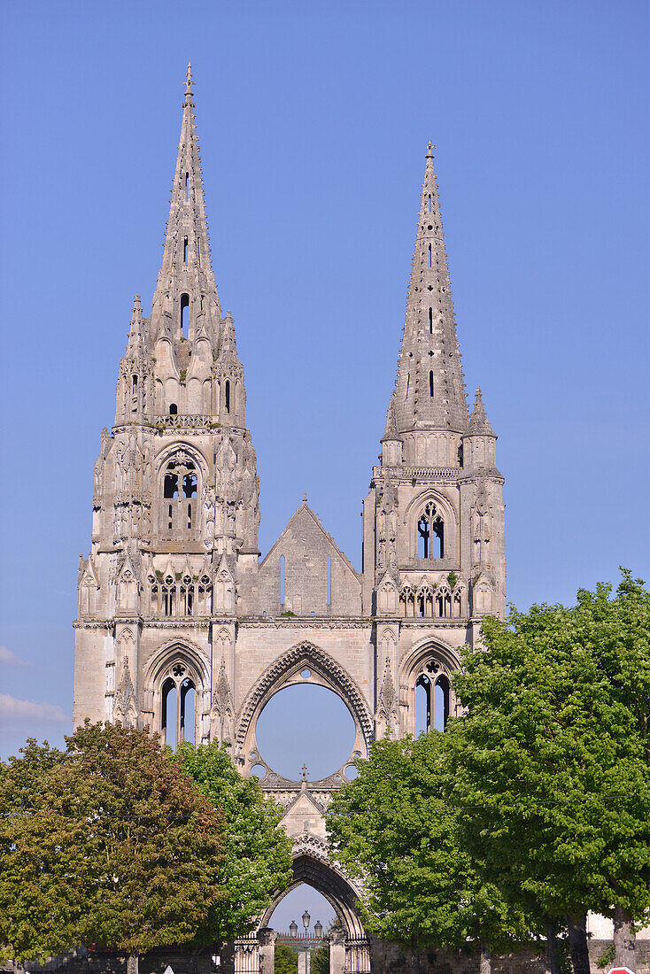 Saint-jean-des-vignes abbey in soissons, aisne, picardy