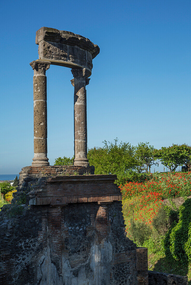 Pompeii ruins, UNESCO World Heritage Site, Campania, Italy, Europe