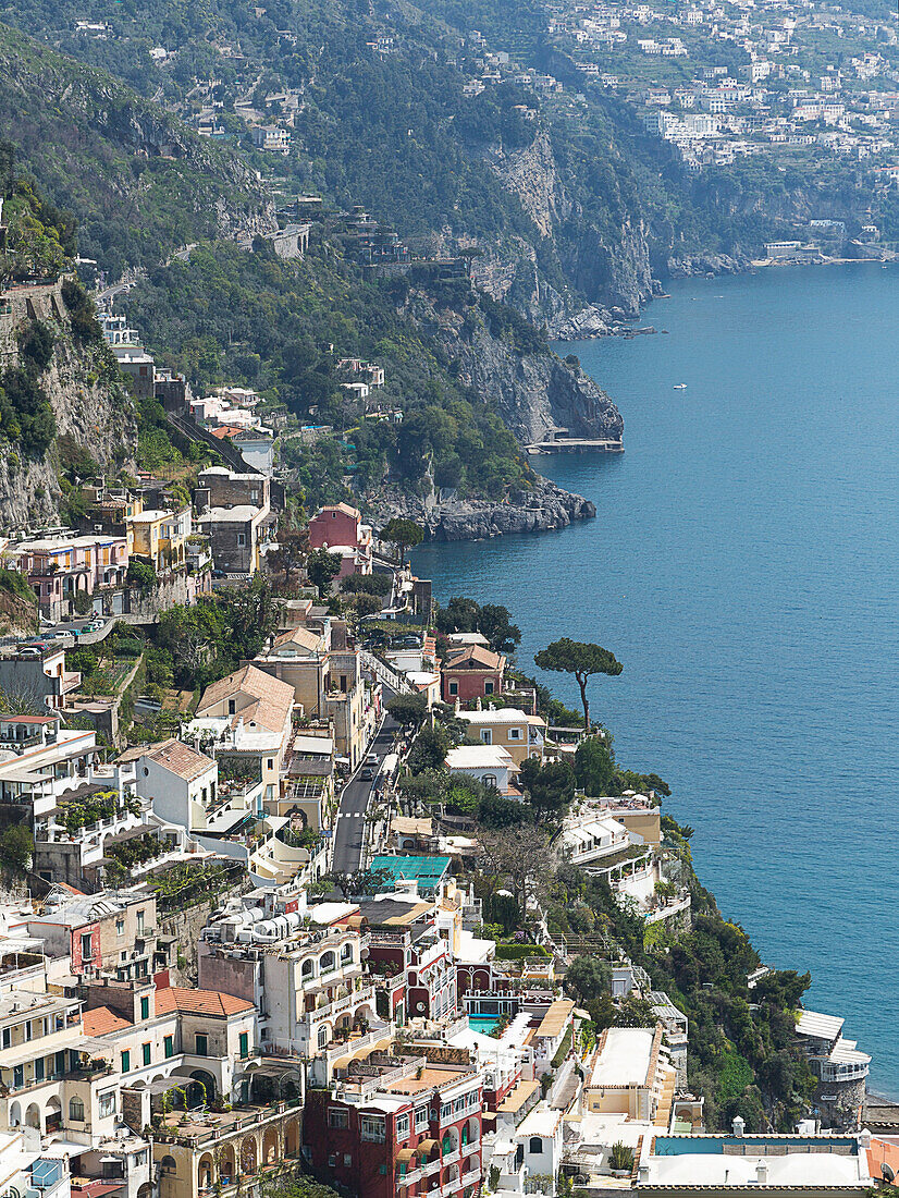 Positano, Amalfi Peninsula, UNESCO World Heritage Site, Campania, Italy, Mediterranean, Europe