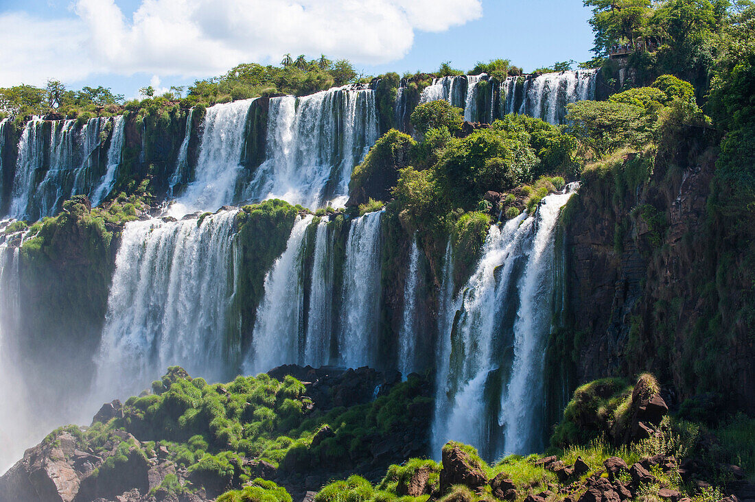 Foz de Iguazu, largest waterfalls, Iguazu National Park, UNESCO World Heritage Site, Argentina, South America