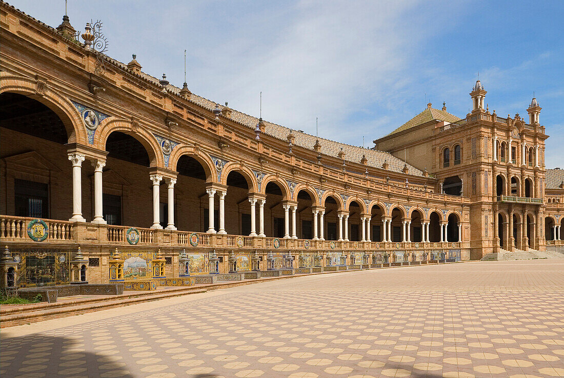 Plaza De Espana, Seville, Spain