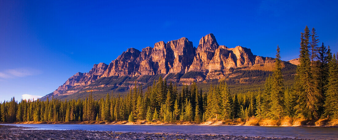 Castle Mountain, Banff, Alberta, Canada