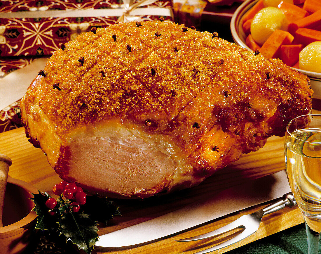 Christmas Dinner, Roast Ham