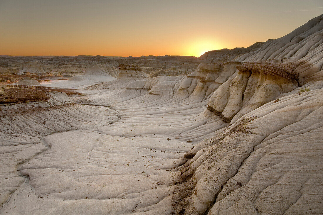 Sunrise In The Badlands, Alberta, Canada