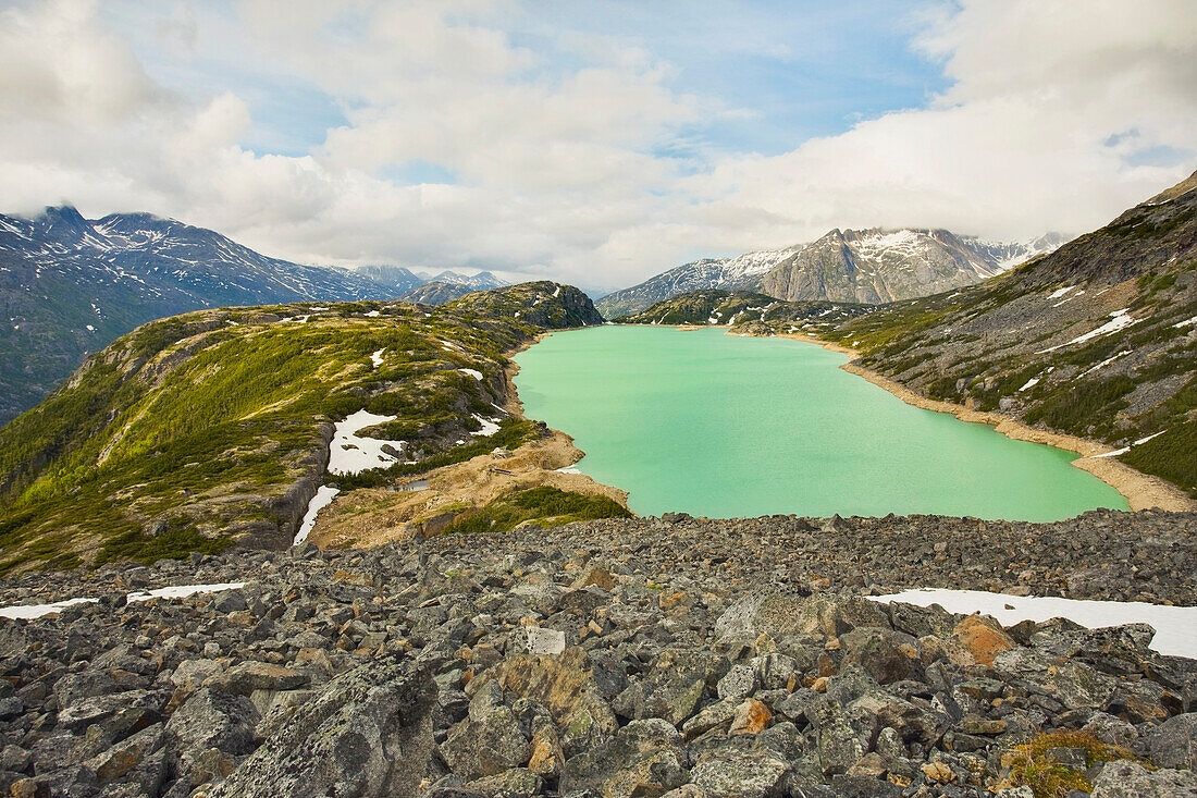 Goat Lake, Coast Mountains, Alaska, Usa