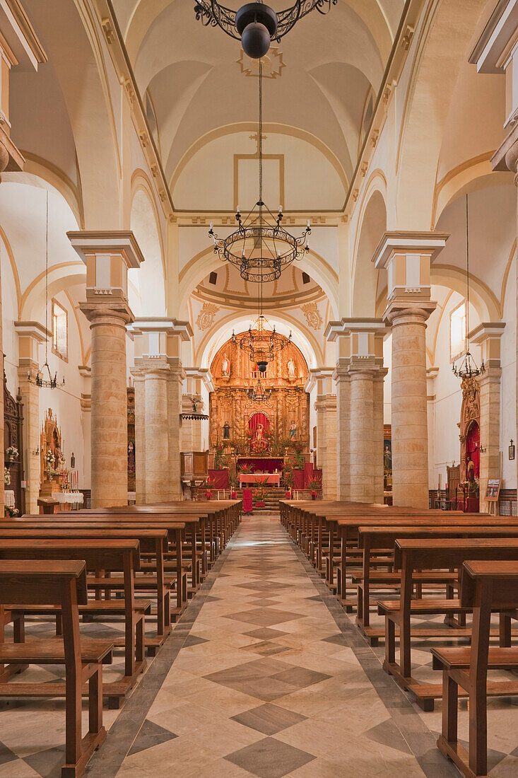 'Church Of San Sebastian; Cañete La Real, Malaga, Andalusia, Spain'