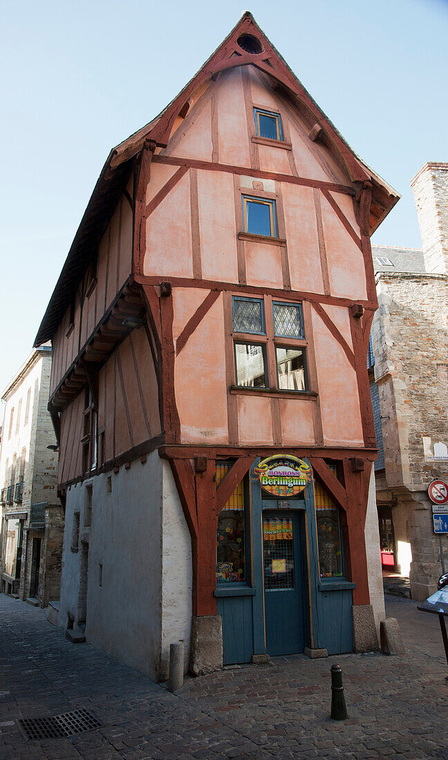 'A Multi-Story Building; Vitre, Brittany, France'