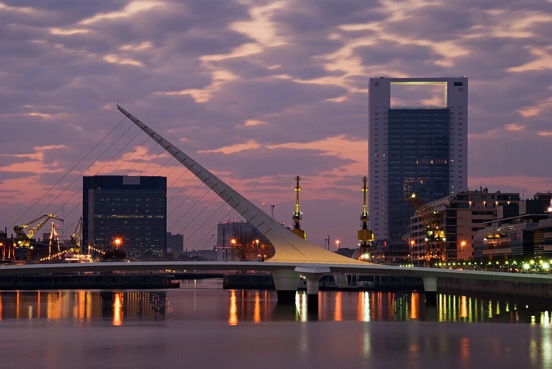 'Puente De La Mujer; Buenos Aires, Aregentina'