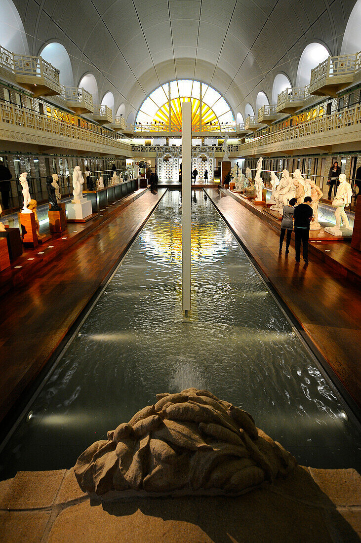 General view of the pool museum in Roubaix