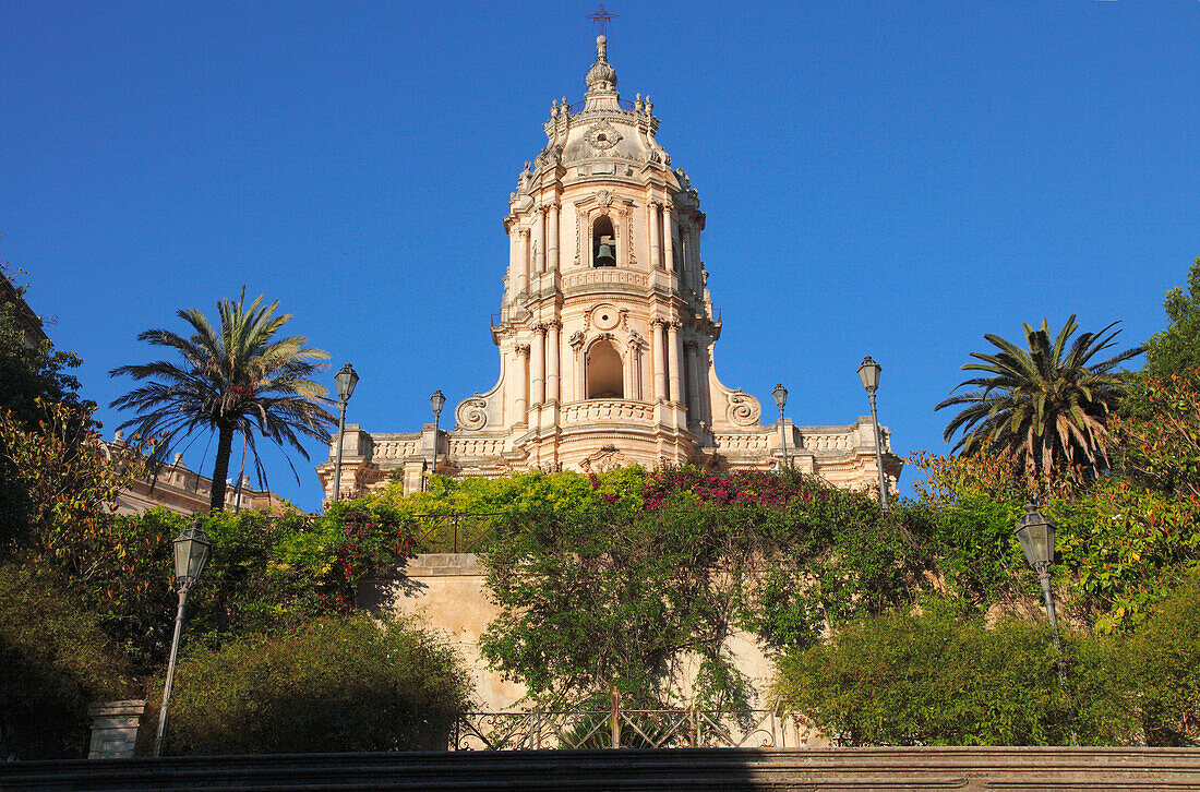 Italy, Sicily, province of Ragusa, Modica, (Unesco world heritage), San Giorgio cathedral