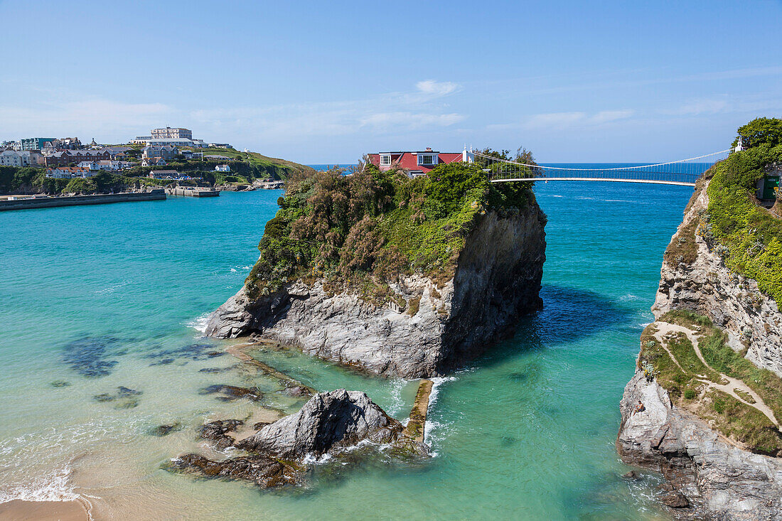 England, Cornwall, Newquay, Towan Beach