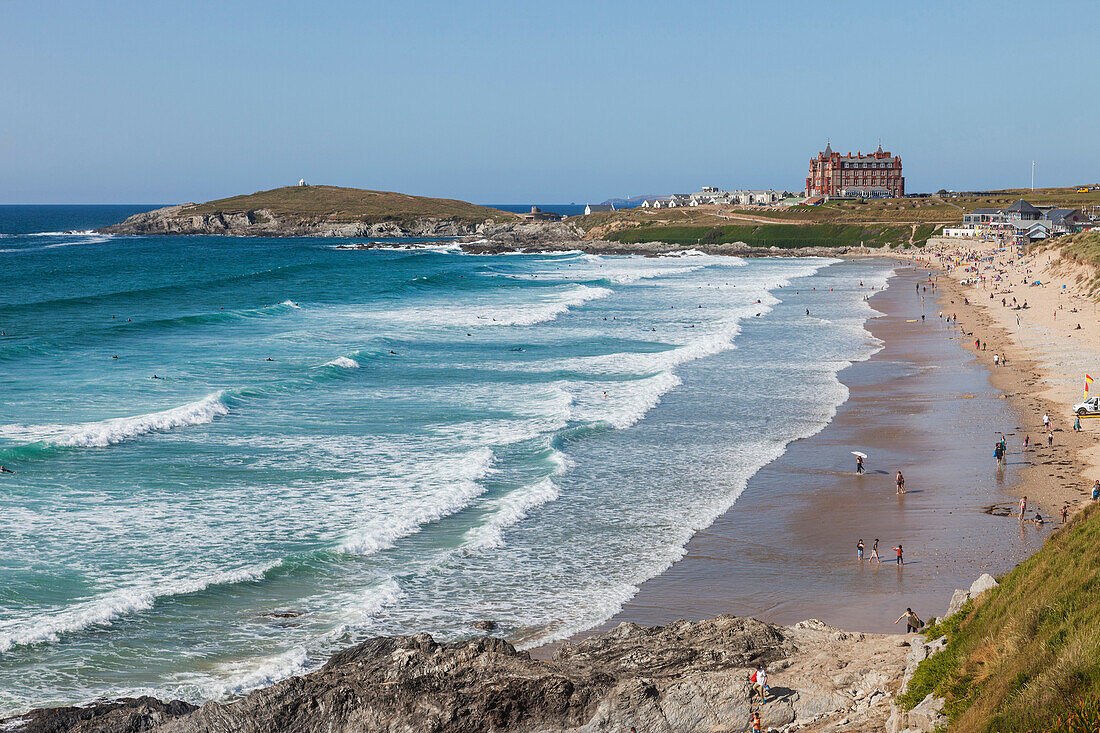 England, Cornwall, Newquay, Fistral Beach