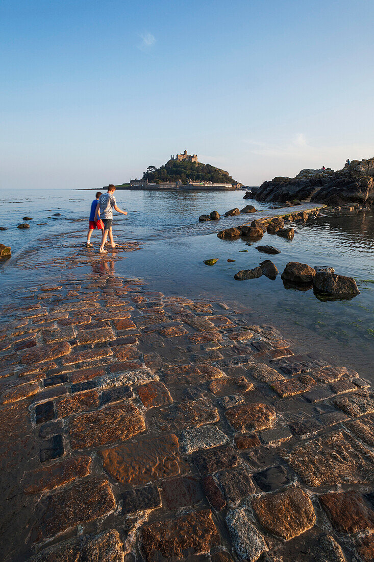 England, Cornwall, Marazion, St.Michaels Mount