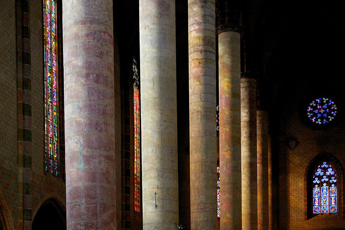 France, Haute garonne, Toulouse, The church of the Jacobins.