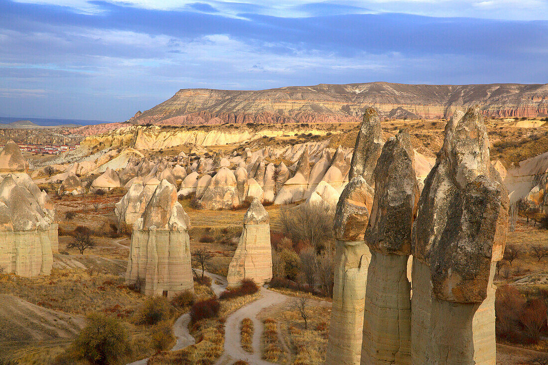 Turkey, Cappadocia, natural landscape Heritage of UNESCO, valley of love