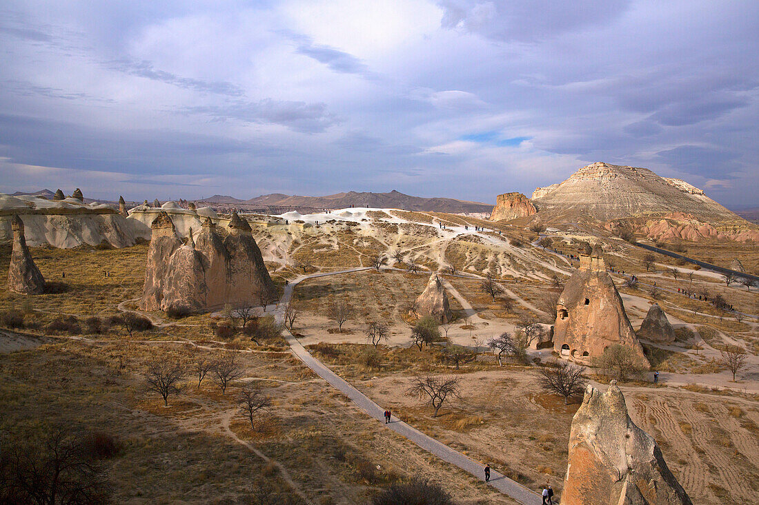 Turkey, Cappadocia, Pasabag, natural landscape Heritage of the UNESCO