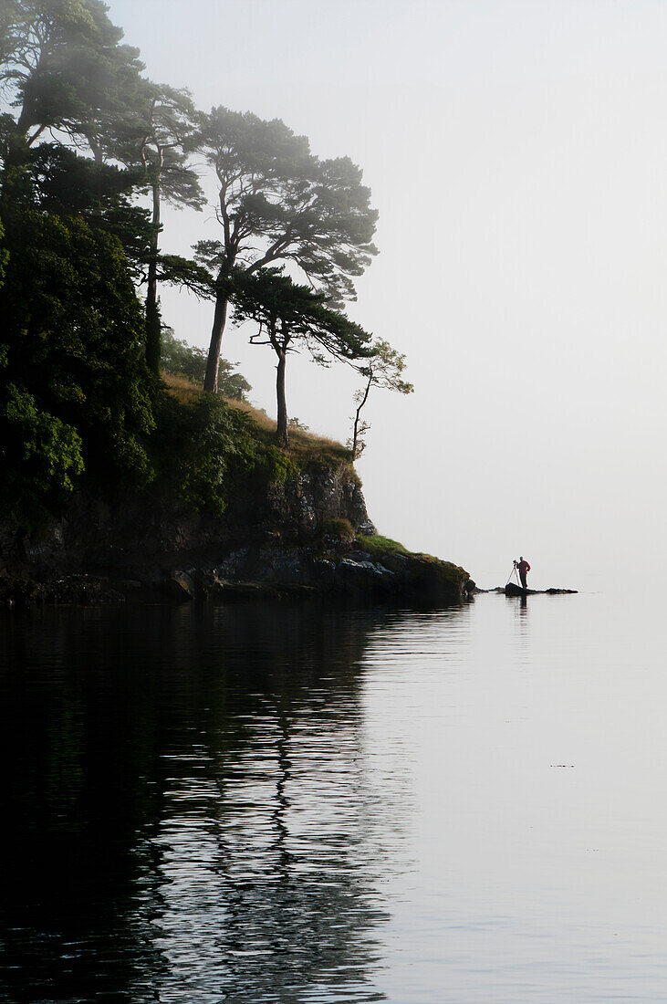 'Portree harbour; Isle of Skye, Scotland'