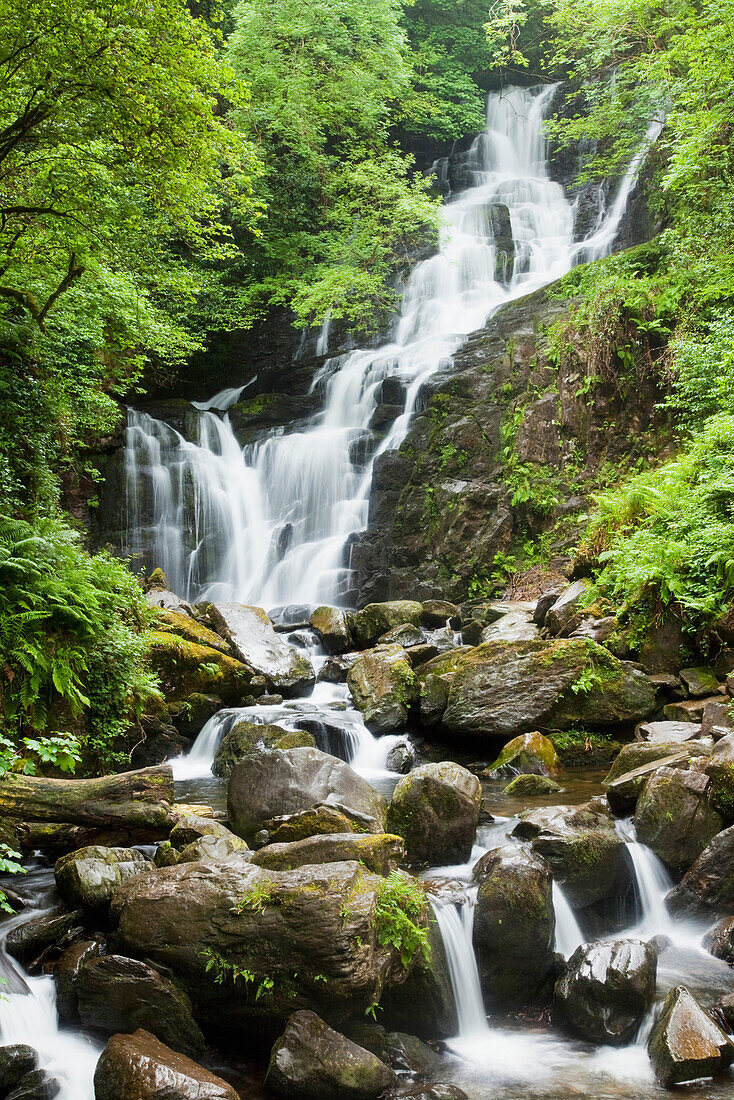 'Torc Waterfall; Killarney, County Kerry, Ireland'