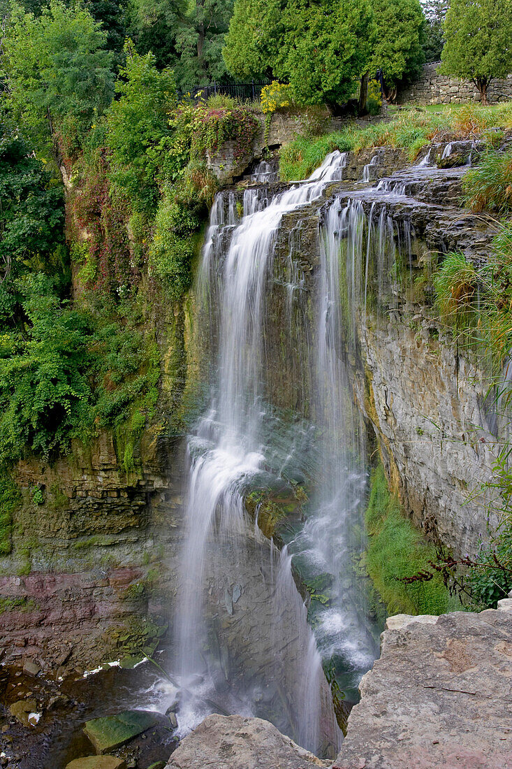 View Of Webster's Falls, Canada, Ontario, Dundas