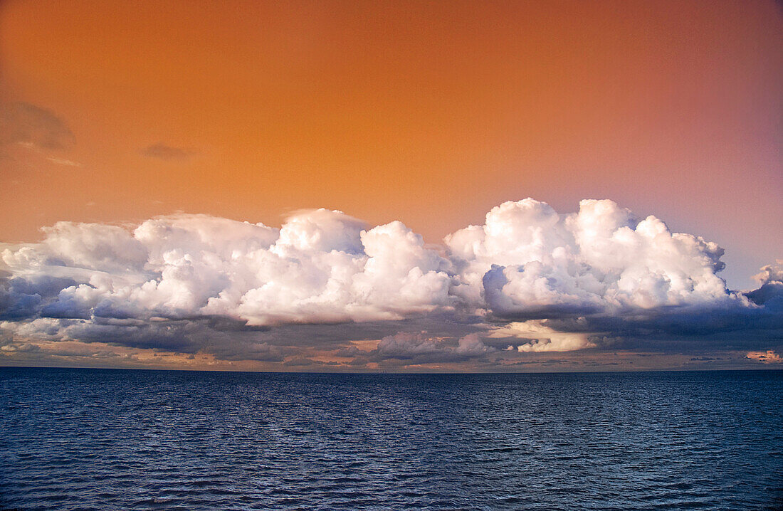 Storm Clouds Over Lake Ontario. Ontario, Canada.