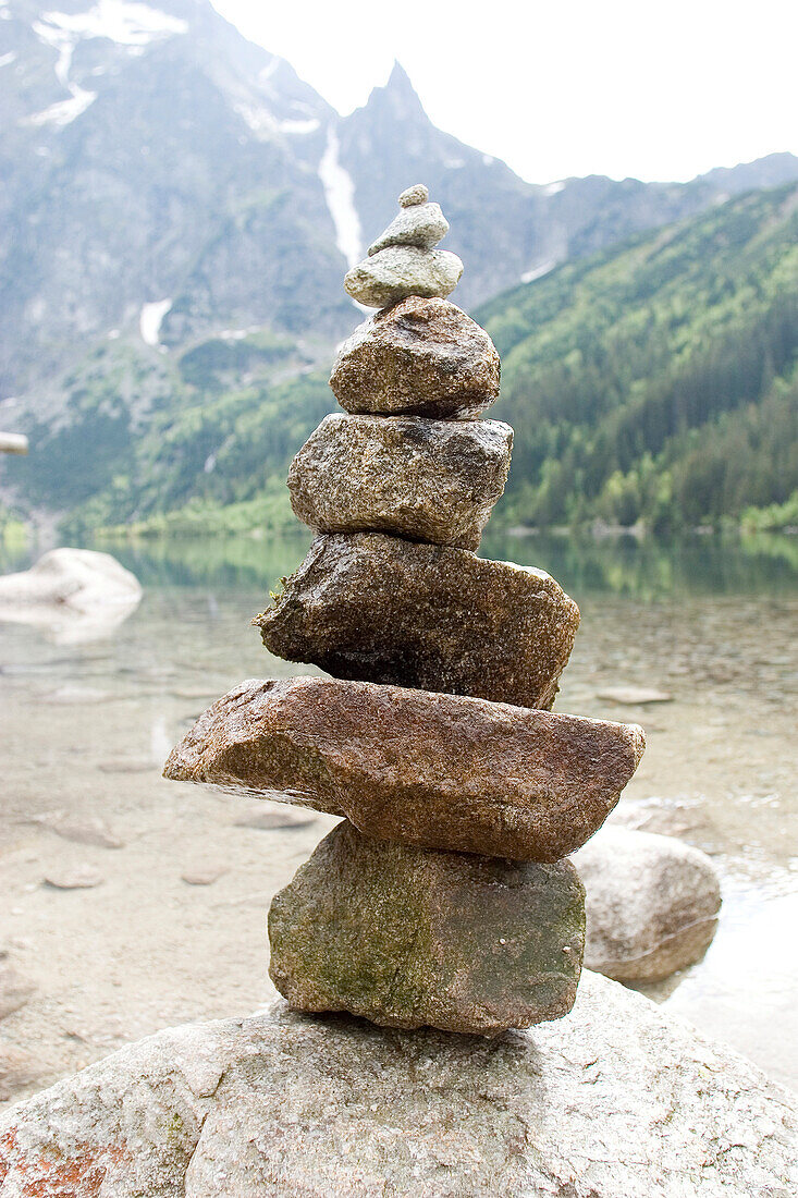 Piled Up Stones, Tatra Mountains, Poland
